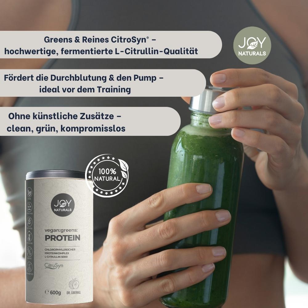Greens & Reines CitroSyn® –
hochwertige, fermentierte L-Citrullin-Qualität