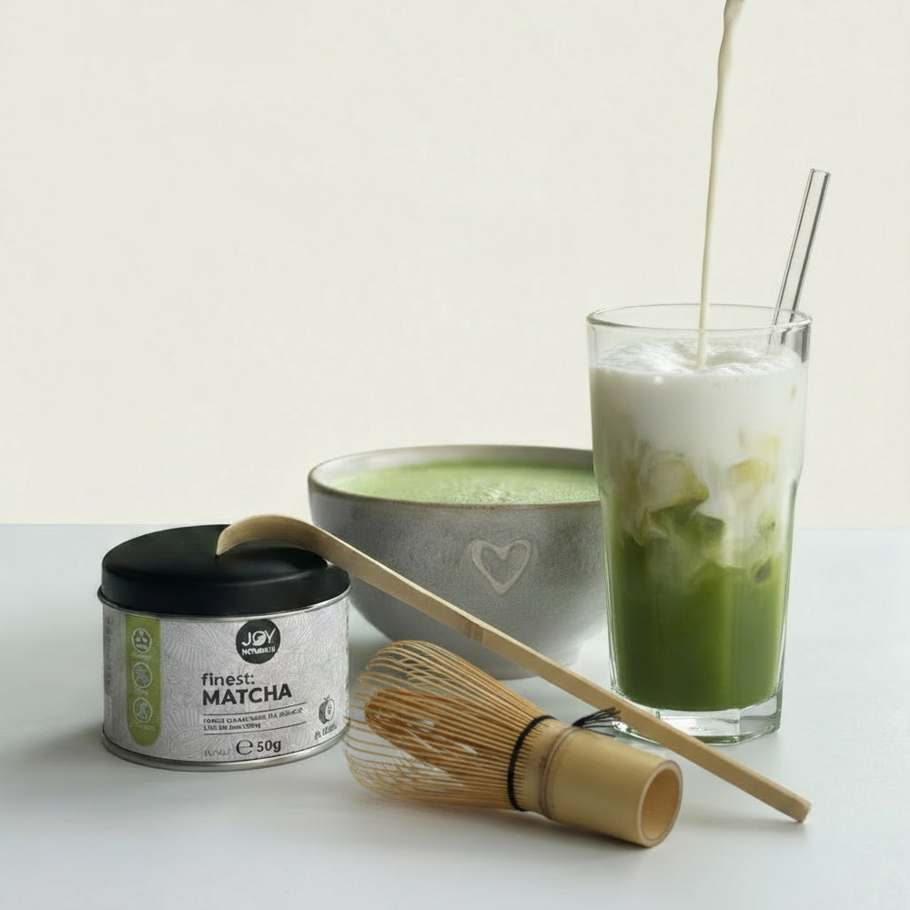 finest:MATCHA Set (inkl. Bio Matcha Pulver, Matcha-Schale, Matcha-Besen, Matcha-Löffel)