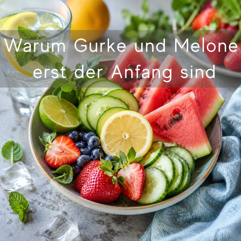 Die besten wasserreichen Lebensmittel für heiße Tage