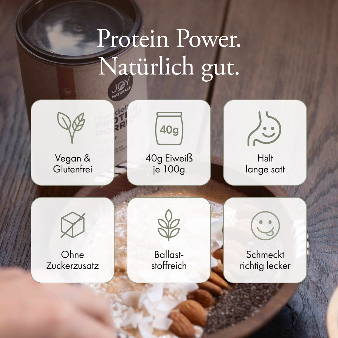 Mandel Protein Porridge Bio