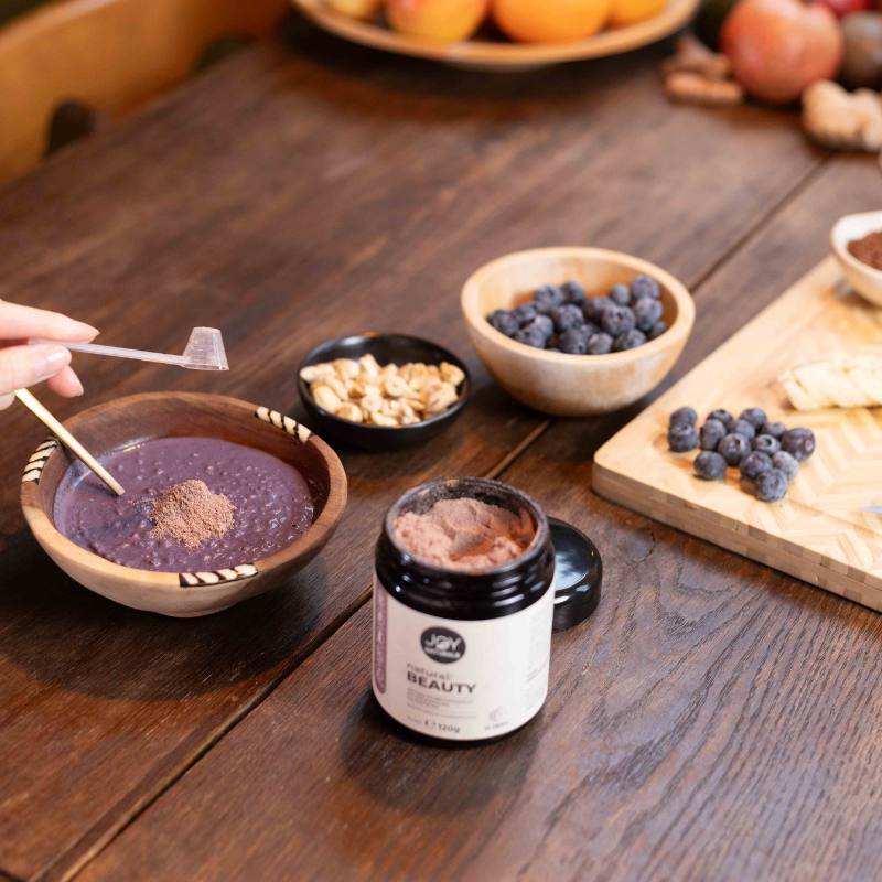 Mandelporridge mit natural Beauty