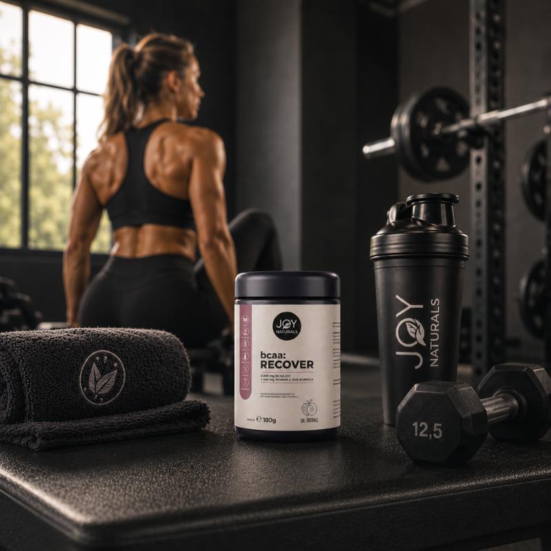 Sportlich aktiv mit JOY NATURALS BCAA RECOVER