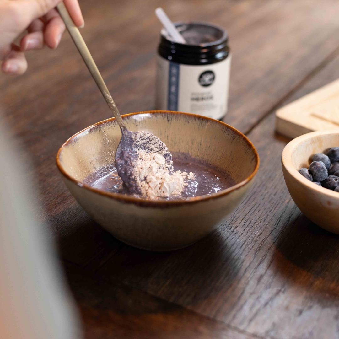 Mineralstoffkomplex ins Porridge rühren