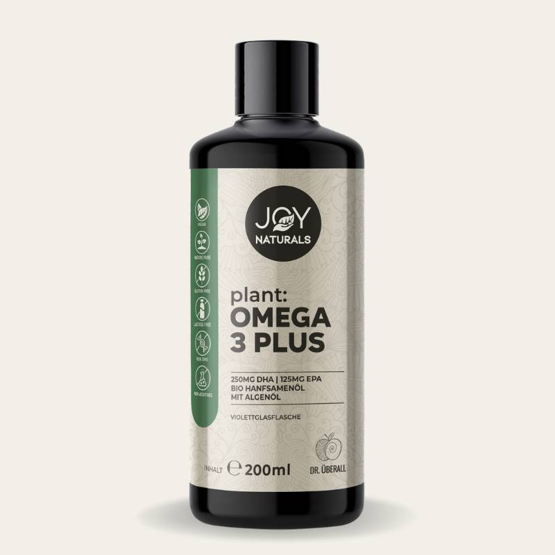 Veganes Omega 3 mit Hanfsamenöl